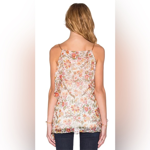 #136 BAILEY 44 • TALK TO ME • SILK FLORAL TOP - Picture 2 of 2